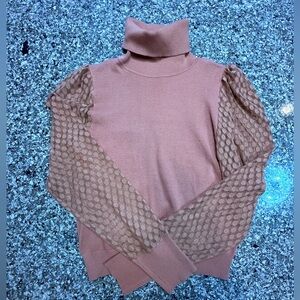Turtleneck sweater,  color-copper/orange XL